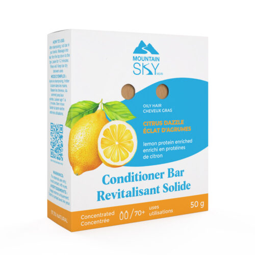 Revitalisant en barre éclat d'agrumes