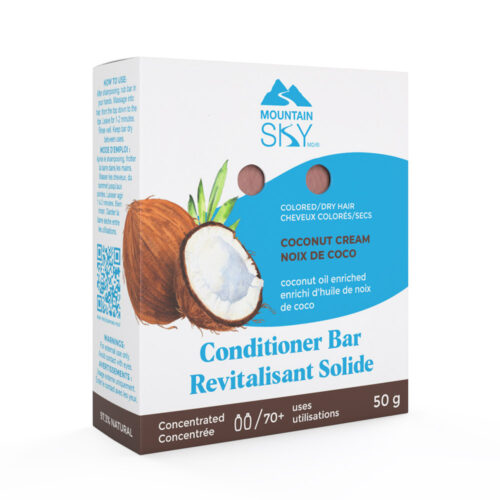 Revitalisant en barre à la crème de coco