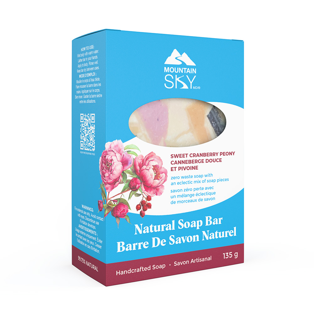 Sweet Cranberry Peony Soap Bar