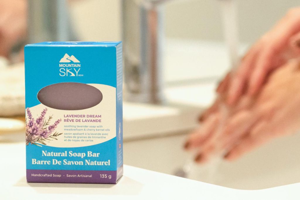 Mountain Sky soap bar