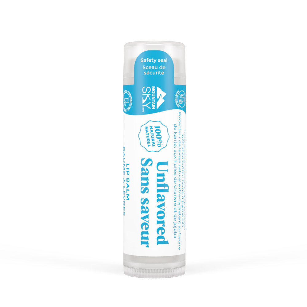 Mountain Sky lip balm unflavored